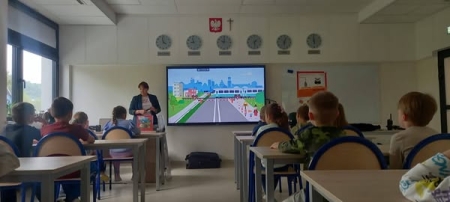 PRELEKCJA ''BEZPIECZNY PRZEJAZD''
