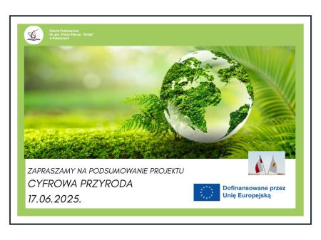 CYFROWY ŚWIAT - ZAPRASZAMY NA PODSUMOWANIE PROJEKTU