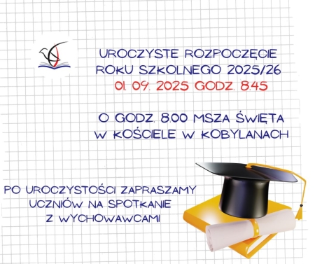 ROZPOCZĘCIE ROKU SZKOLNEGO 2025/26
