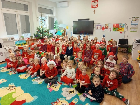 WIZYTA ŚW. MIKOŁAJA W PRZEDSZKOLU